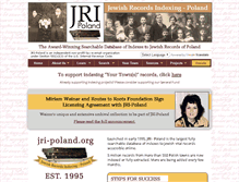 Tablet Screenshot of jri-poland.org